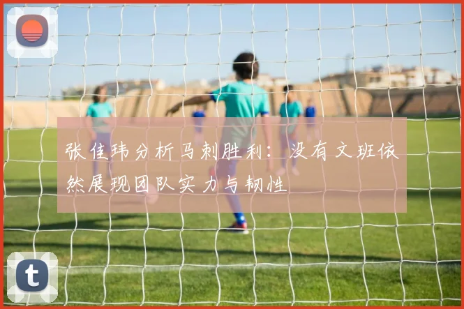 张佳玮分析马刺胜利：没有文班依然展现团队实力与韧性